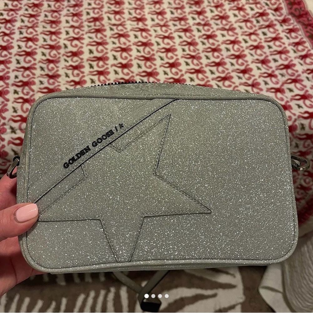 Large Golden Goose Purse